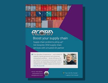 Ad: Supply chain problems piling up? 6
